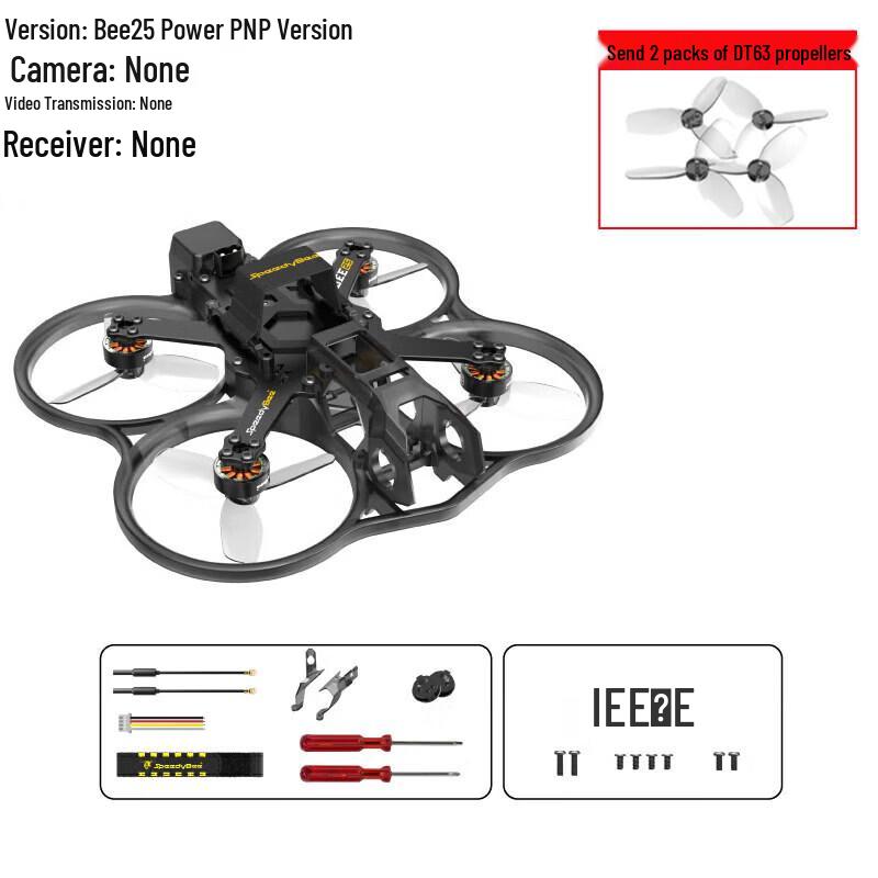 SPEEDY BEE25 2.5-inch Cinewhoop FPV Drone (O4 Pro/Lite Compatible)