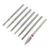 7pcs Nail Art Polishing Head Kit Tungsten Carbide Nail Drill Bits Set Manicure Tool for Electric