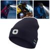 Bluetooth-compatible LED Hat Winter Warm Cap Knitted Elastic Soft Fabric Rechargeable High Brightness Illumination Wireless Music LED