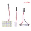 Car Interior 5050 Led White Light Smd Lamp Panel T10 Festoon Dome Ba9S 12V 5W