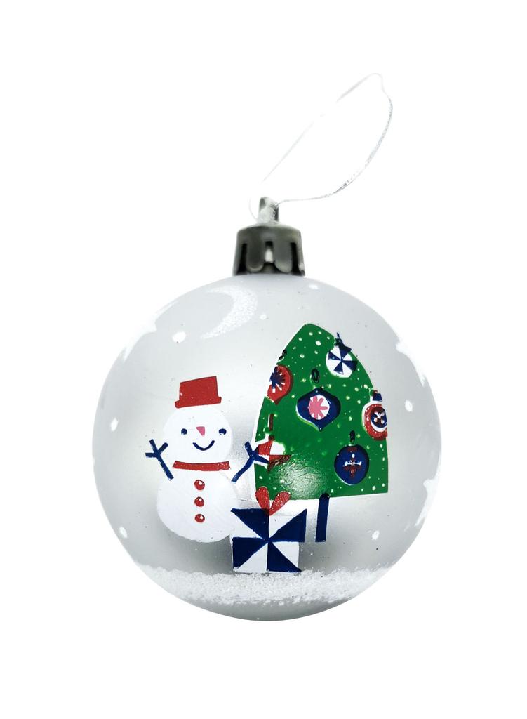 Arditex PP14018 EONE-Peppa Pig Pack of 6 Christmas Tree Balls Diameter 8cm