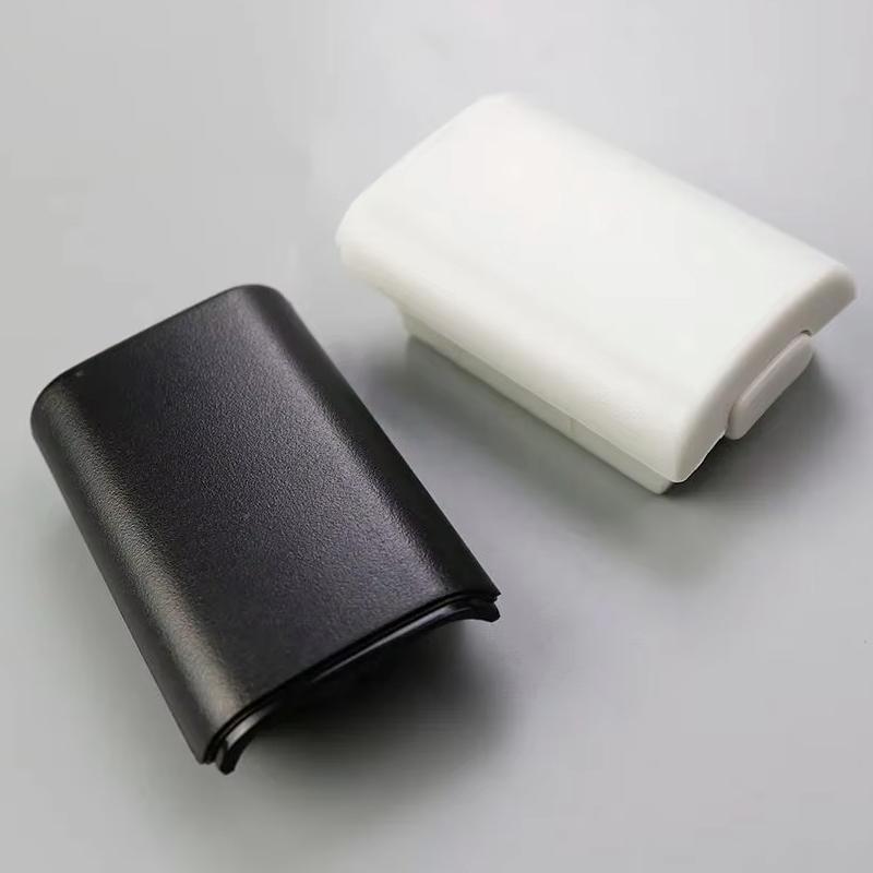 1-10PCS For Xbox 360 Plastic Wireless Controller Battery Cover with Sticker Battery Pack Cover Shell Game Accessories