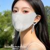 Nylon Sun-protection Mask Elegant Ice Silk Drinking Mask UV-resistant Breathable Veil  Fishing