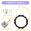 L10A 592829 691065 392595 691063 Alternator Stator Coil For Briggs & Stratton BS Tri Circuit 5/9 Amps