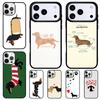 Чехол для телефона с принтом «Анатомия таксы» для iPhone 17 Air 16 15 11 12 14 13 Pro Max Ударопрочный чехол