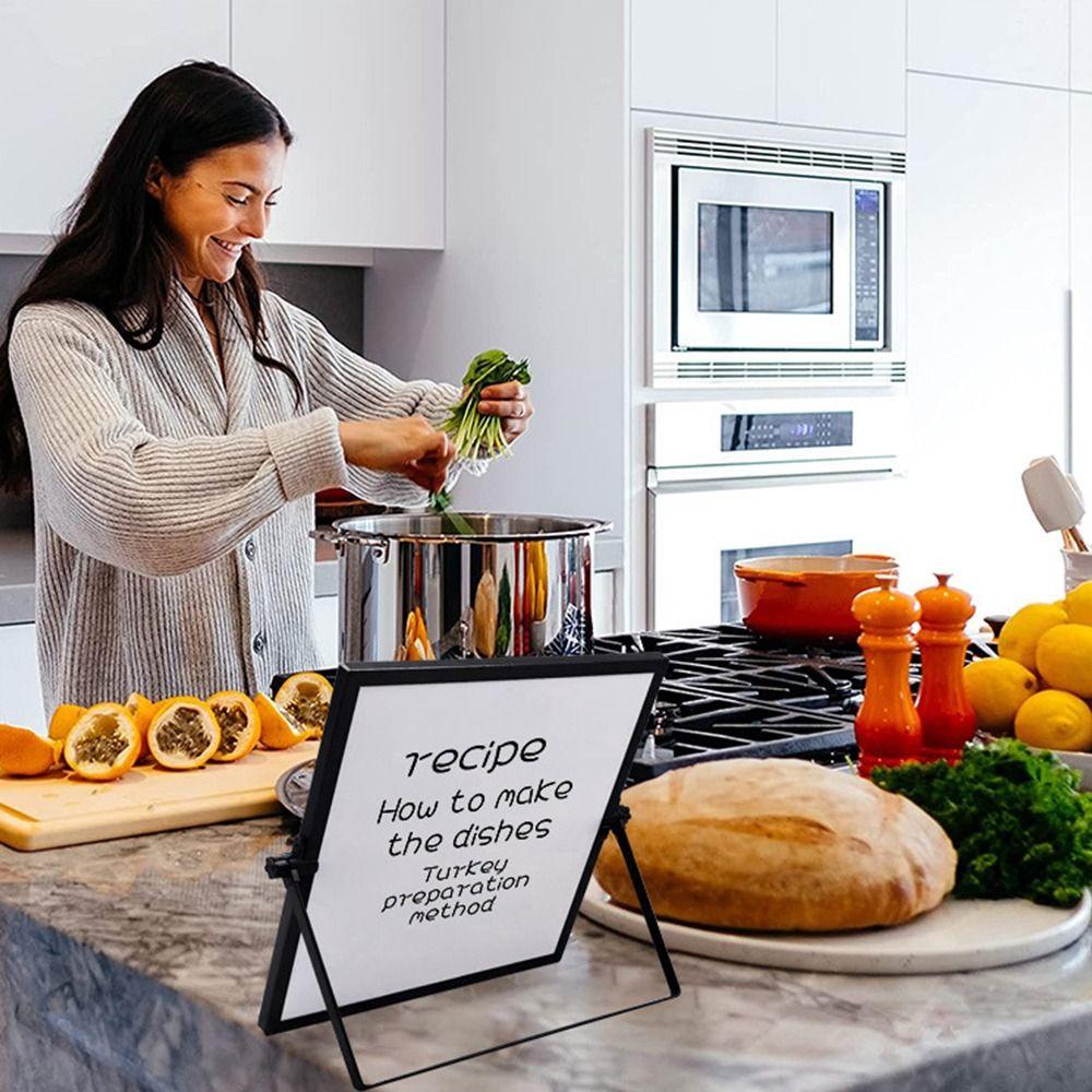 Foldable Desktop Whiteboard Erasable Message Board Portable Writing Board Home