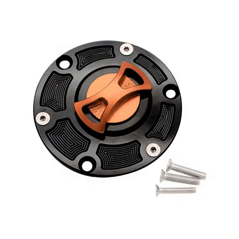 For Kawasaki Ninja 250 300 EX250 EX300 ER250 ER300 Z250 Z300 Keyless Motorcycle Fuel Gas Tank Cap Cover