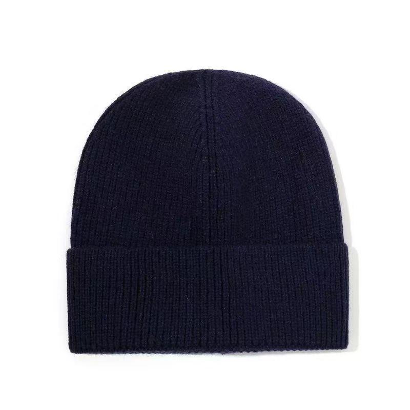 Knitted hat, ear protection, European and American big head circumference, double-layer thickened wool hat, men's and women's outdoor skiing cold hat