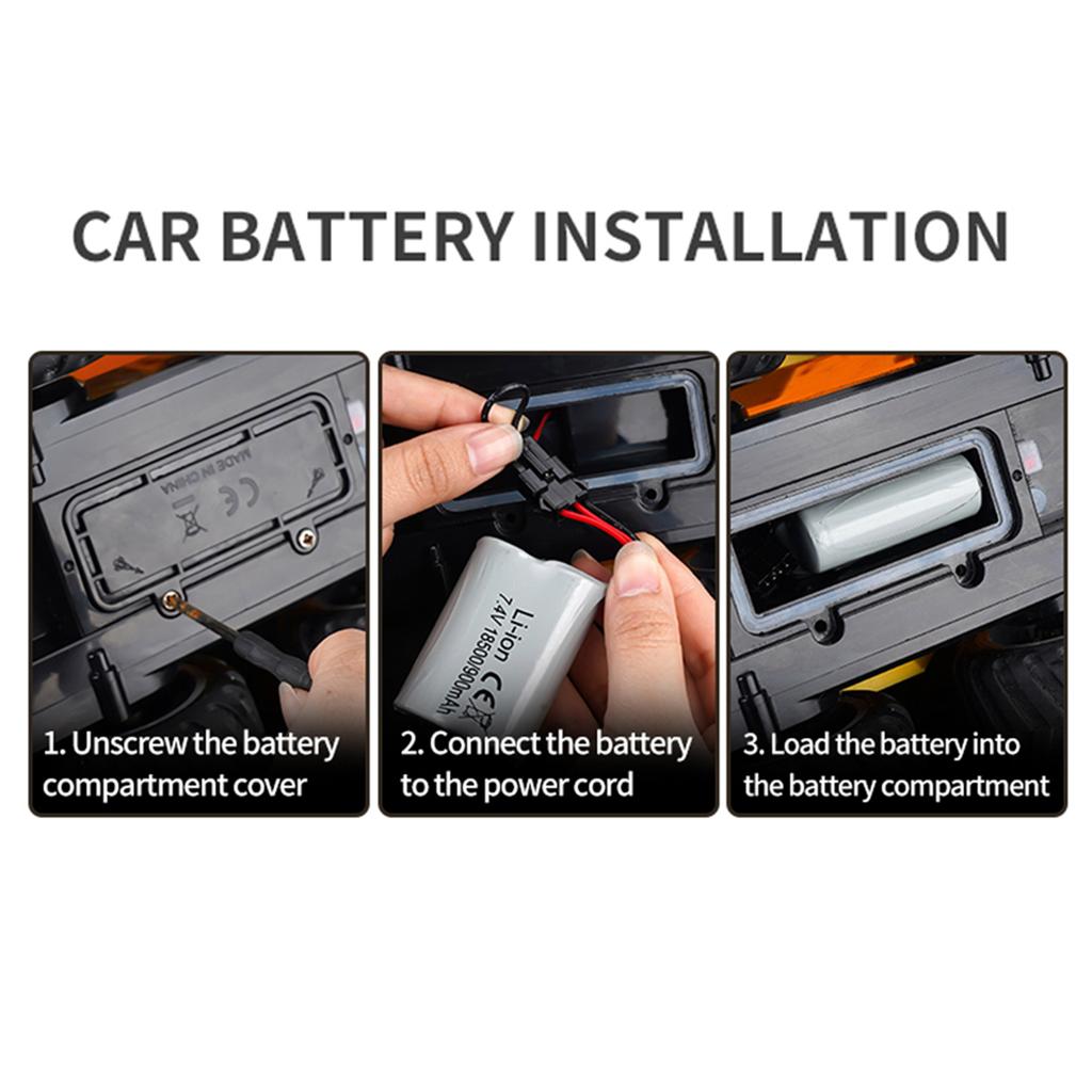 Remote Control Car, Waterproof 8 Wheel Drive 2.4G Remote Control Armored Vehicle Amphibious Off