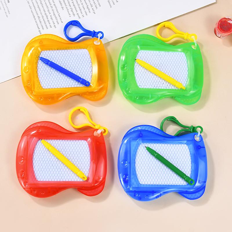 6 шт. магнитная доска для рисования мини-стираемый блокнот для записей брелок для детей день рождения сувениры для гостей мальчик девочка рождественские подарки