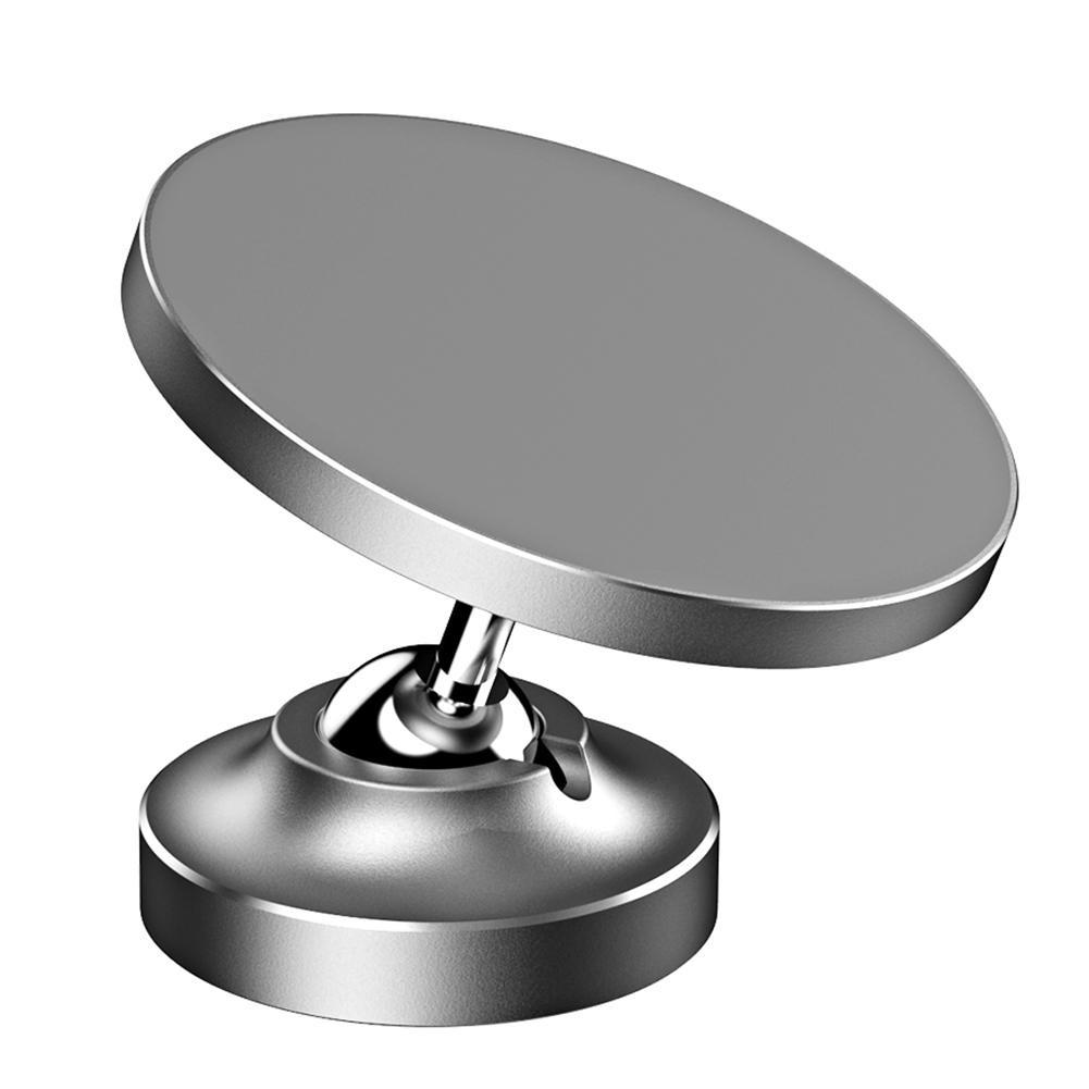 Двусторонний магнитный держатель телефона, регулируемый на 360 градусов, для iPhone 15/14/13 (Серебряный)