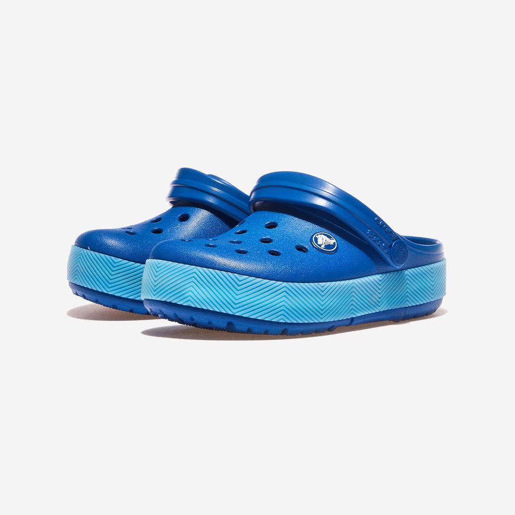 Crocs Croc Band Chevron Light Clog Kids, CRS210465, 1010104312, популярная корейская обувь