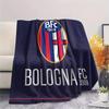 AS Bologna Calcio  Print Flannel Blanket, High quality Comfortable for All Seasons, Home Decor, Warmth and Comfort