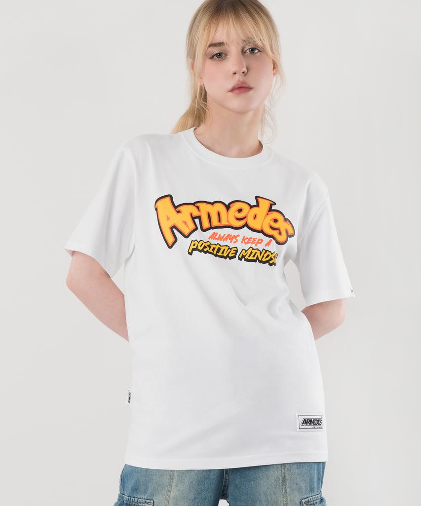 ARMEDES [2 упаковки] Хлопковая футболка с графическим рисунком для рисования, 20 шт. (1001)