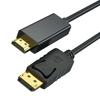 Кабель Dp-HDMI 1,8 м 4k HD адаптерный кабель компьютерный монитор кабель преобразует большой Dp в HDMI