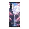 Розовый закат в горах Чехол для телефона для Oppo Reno 13 12 11 10 7 F Find X5 X6 A98 A80 A79 A78 A57 A54 A31 A17 Pro 5G Мягкий ТПУ Чехол