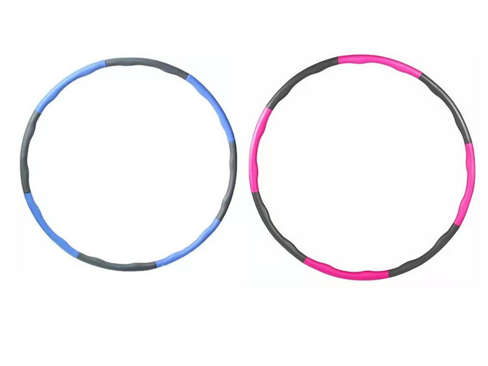 8-Section Detachable Weighted Foam Hula Hoop for Kids & Adults