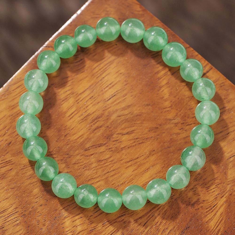 Европейский Кристальный Браслет из Тигрового Глаза на Эластичной Основе, Украшения из Натуральных Каменных Бусин