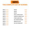 Набор болтов и винтов для крепления пластика и крыла мотоцикла Для KTM SX XC XCW SXF EXC EXCF 125 150 200 250 300 350 450 500 530 2003-
