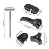 Truck Tonneau Cover Fixing Replacement Parts for Hard -fold Tonneau Cover Include T-Bolt, Rear Clamp, Front Clamp