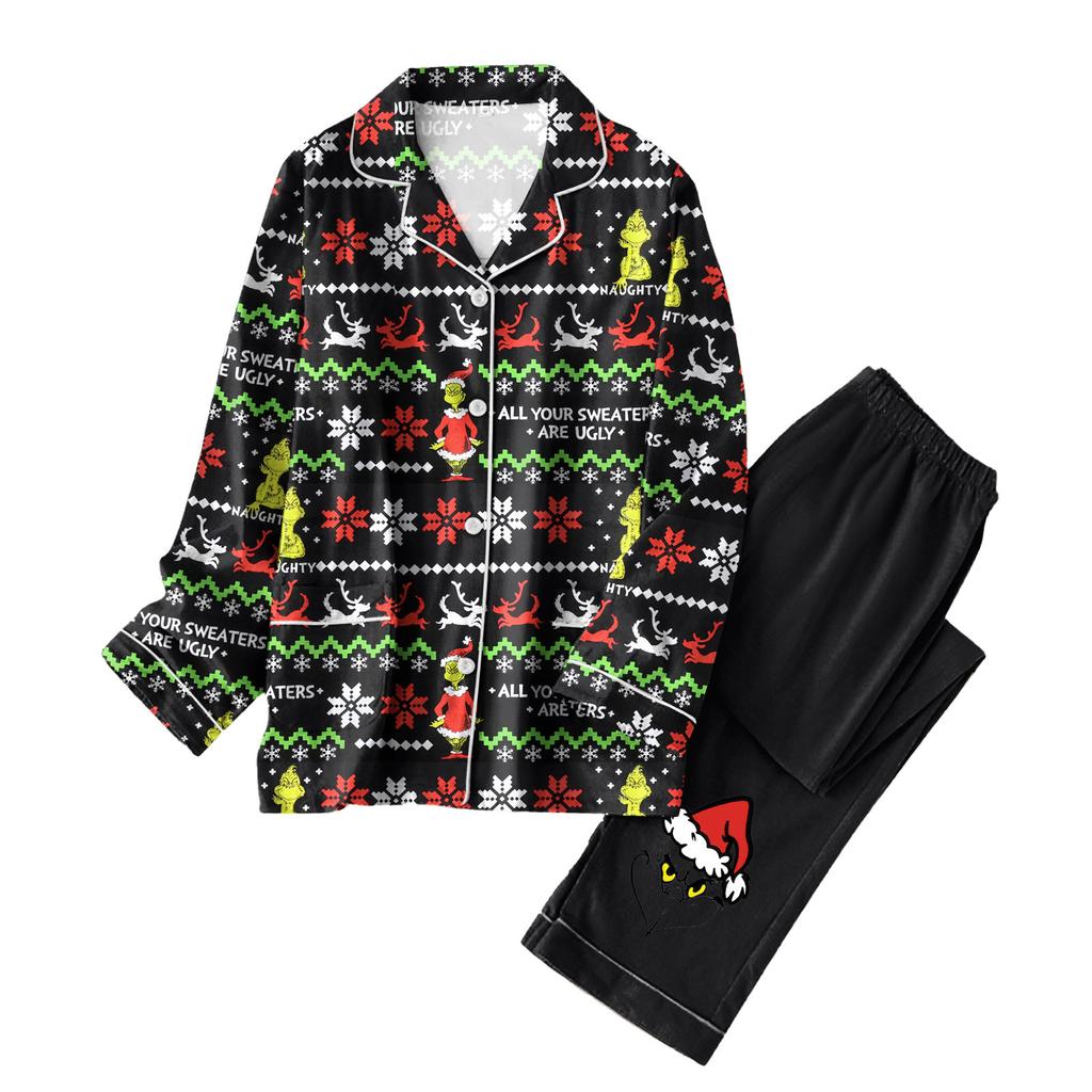 Women's Print Casual Home Set