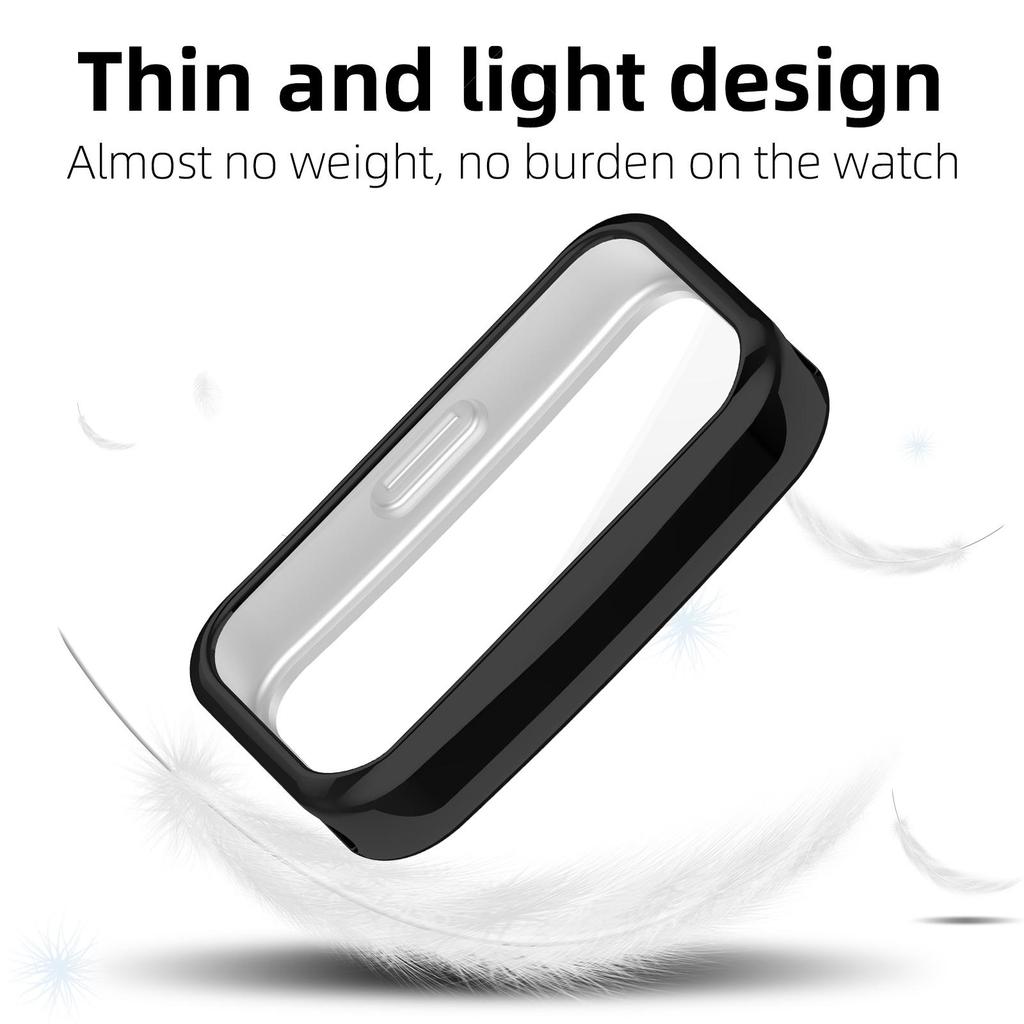 Чехол для корпуса Huawei Band 10 9 8 с защитой экрана по всей поверхности, мягкий защитный бампер из ТПУ, аксессуары-чехлы для Huawei Band10/9/8