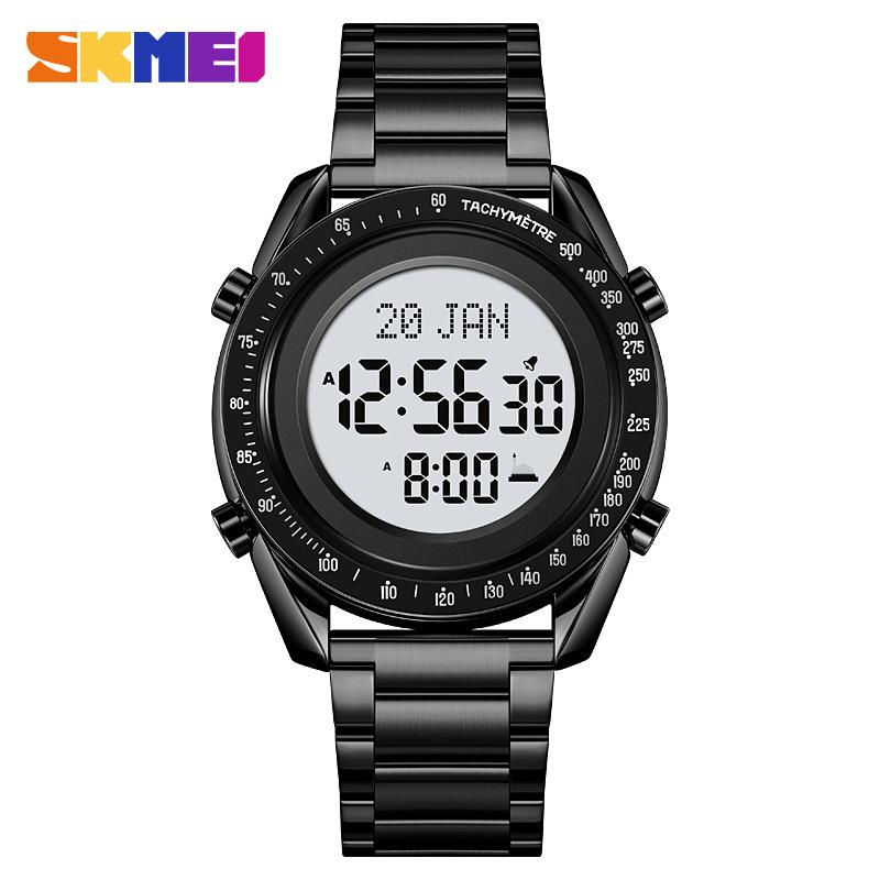 Moment Beauty Мужские часы Светящиеся водонепроницаемые электронные часы Закладка Направление Совет Многофункциональные электронные часы Часы