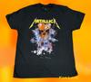 Новая черная мужская винтажная классическая унисекс футболка Metallica с черепом
