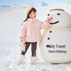 JELLYBABY Girls' Far-Infrared Thermal Quilted Winter Jacket
