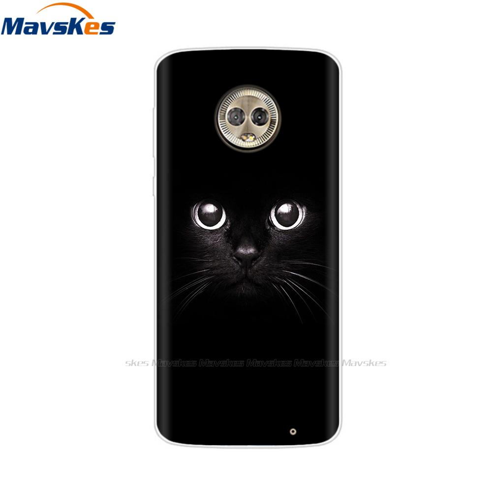 Силиконовый чехол для Moto G6 Plus Чехол Полная защита Мягкая ТПУ задняя крышка Для Motorola MotoG6 G6 Play Бампер Чехол для телефона Coque
