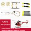 DIY C189 Parts Main Gear MD500 C189 Helicopter Universal Main Rotor Casing Tail Rotor