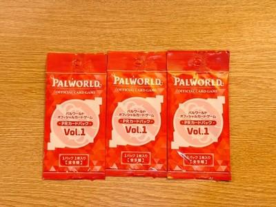 Palworld Official Card Game PR Pack Vol.1 5 Packs Sealed Japanese