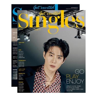 Синглы Корея Июнь 2022 EXO SUHO Обложка журнала Whole, K POP, K STAR, K Fashion