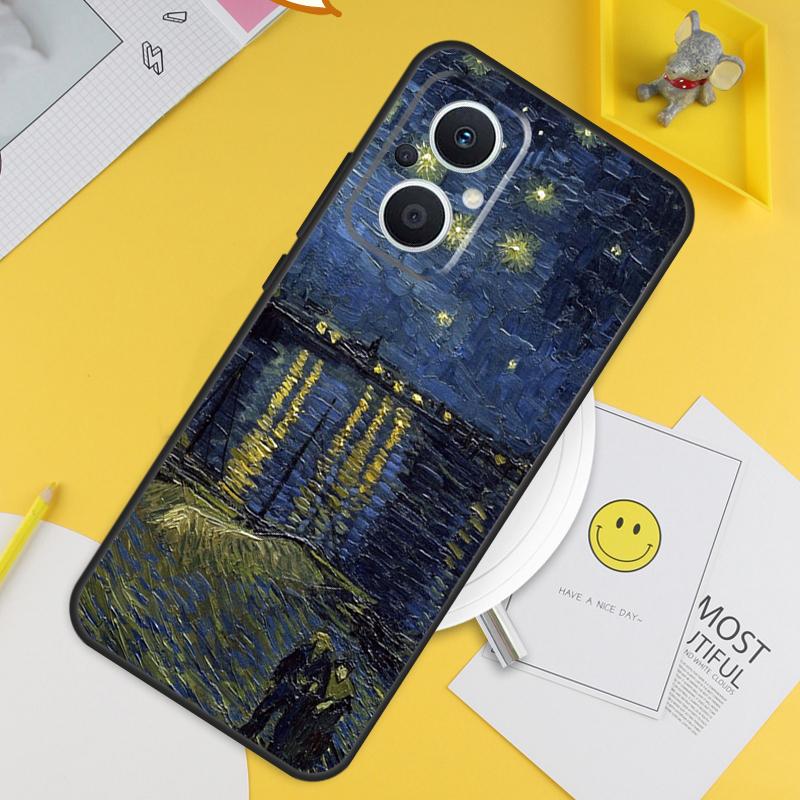 Винсент Ван Гог Для OPPO Reno 13F 11F 12F 14F 10 11 12 13 14 Pro 8T 7 8 Lite OPPO Find X8 X6 X5 X9 Pro Чехол