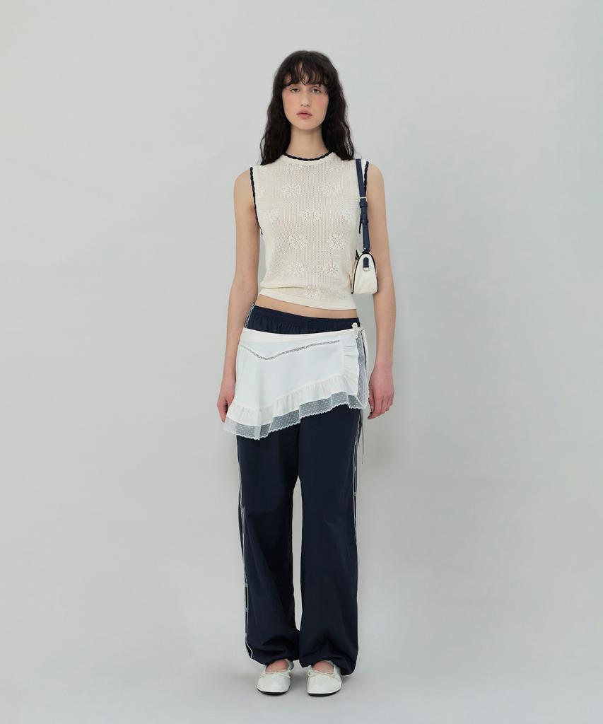 GROVE Daisy Knit Top (Ivory)