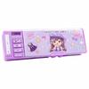 Large Capacity Pencil Case Password Lock Stationery Organizer Cartoon Stationery Box  Kids