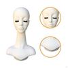 Female Mannequin Head Display Stand Manikin Holder for Glasses Jewelry Scarves