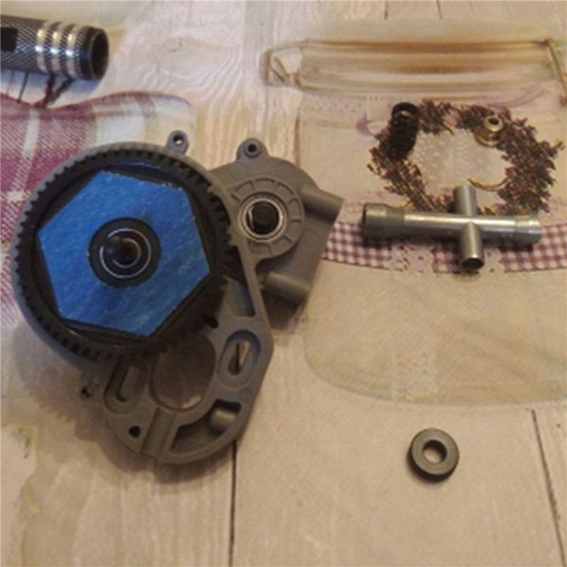 2X 56T Spur Gear 13T Motor Gear Gearbox Transmission Gears Set For 1/10 RC Crawler Car Axial SCX10 SCX10 II-AT64
