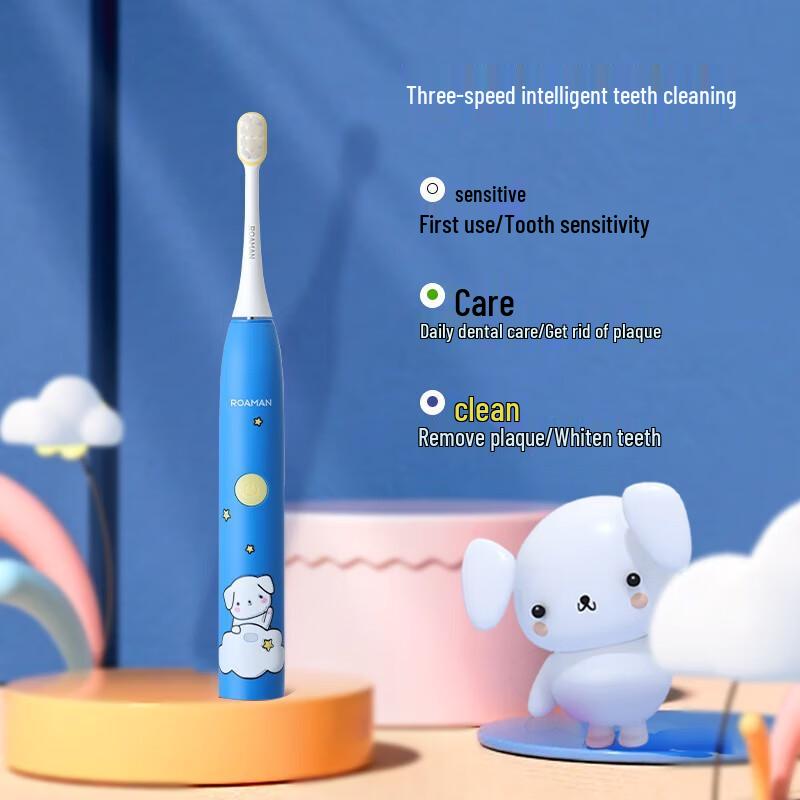Roman K8-Z Smart Sonic Rechargeable Electric Toothbrush for Kids