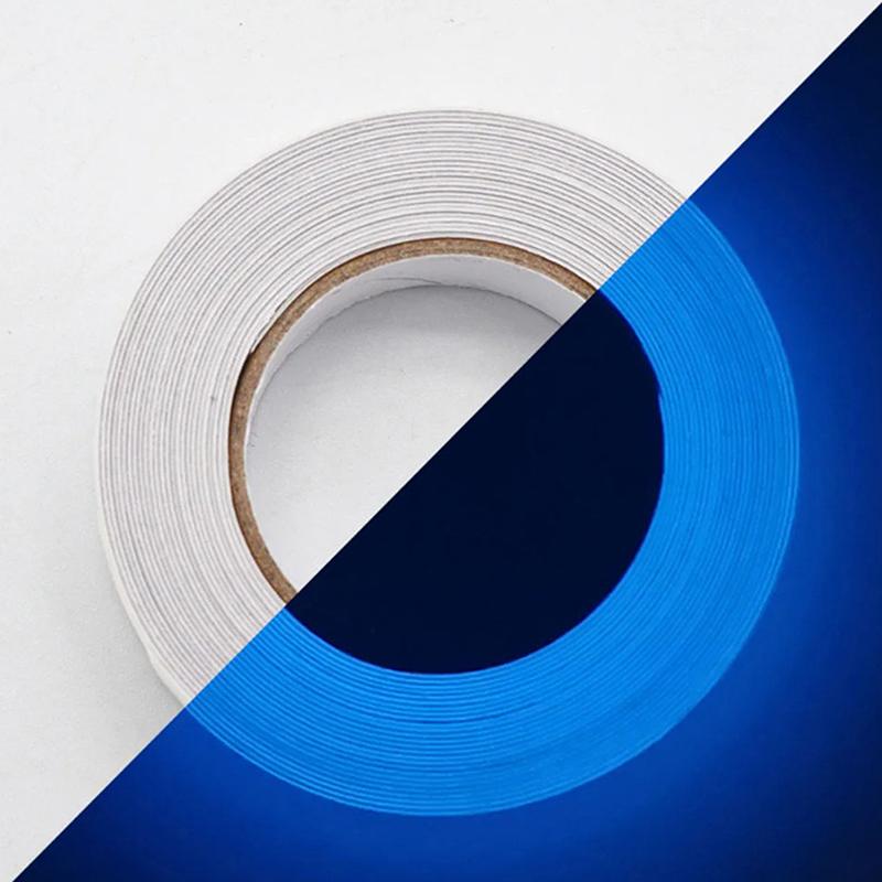 3M светящаяся флуоресцентная ночная самоклеящаяся лента для стикеров, светящаяся в темноте, предупреждающая клейкая лента для украшения дома