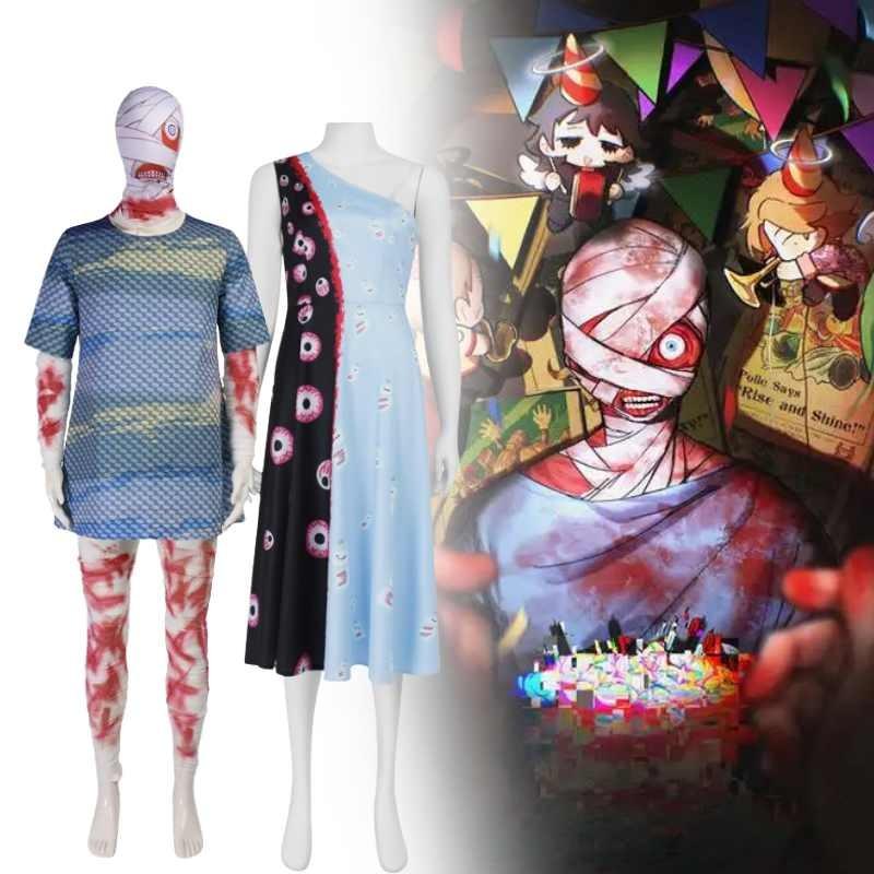 Корри Аня Полоскание рта Джимми Косплей Костюм Набор Игра Аниме Вечеринка Хэллоуин