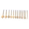 13pcs High Carbon Steel Spade Drill Bit Set 1/4 Inch Hex Shank Wood Drill Bit  Woodworking