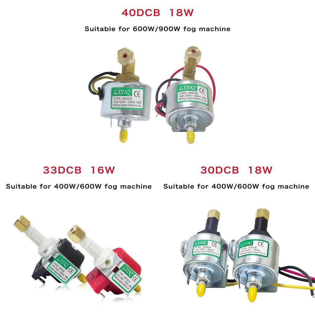 Oil Pump For Stage Effect Smoke Machines With 18w Led Light Indoor Use
