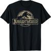Jurassic World Camo T-Rex Fossil Logo T-Shirt
