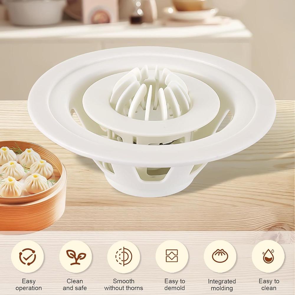 Flower Shaped DIY Pastry Pie Dumpling Maker Buns Mold Baking & Pastry Tools Steamed Stuffed Bun Making Dumplings Mould