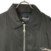 BEAR 90s Logo Embroidery Zip Jacket M Black Old Mesh-lined Coach Jacket Men's Used