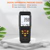 SMART SENSOR AS511B Цифровой дифференциальный манометр -206,8~206,8 кПа Манометр с двумя портами Давление газа с ЖК-дисплеем с подсветкой Поддерживает температуру