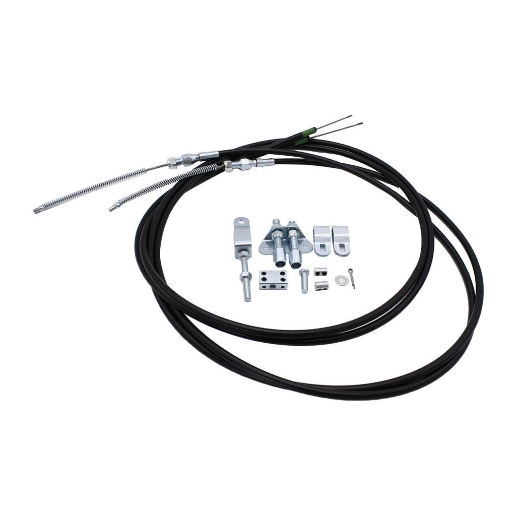 330-9371 Emergency Parking Brake Cable Set Simple Installation Automotive Accessories Handbrake Cable Assembly Universal