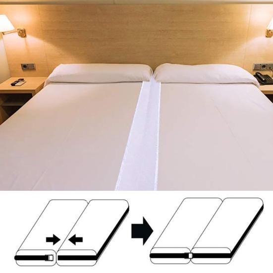 30CM Bed Bridge Twin To King Converter Kit Join Beds Seamlessly Bed Gap Filler Easy Install Adjustable Twin Mattress Connector Twin Bed Connector