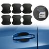 Temiry Car Door Handle Magnetic Door Handle Carbon Fiber Door Handle Type Pack of 6 Protectors, Protectors, Anti-Scratch, Protectors, Anti-Scratch,
